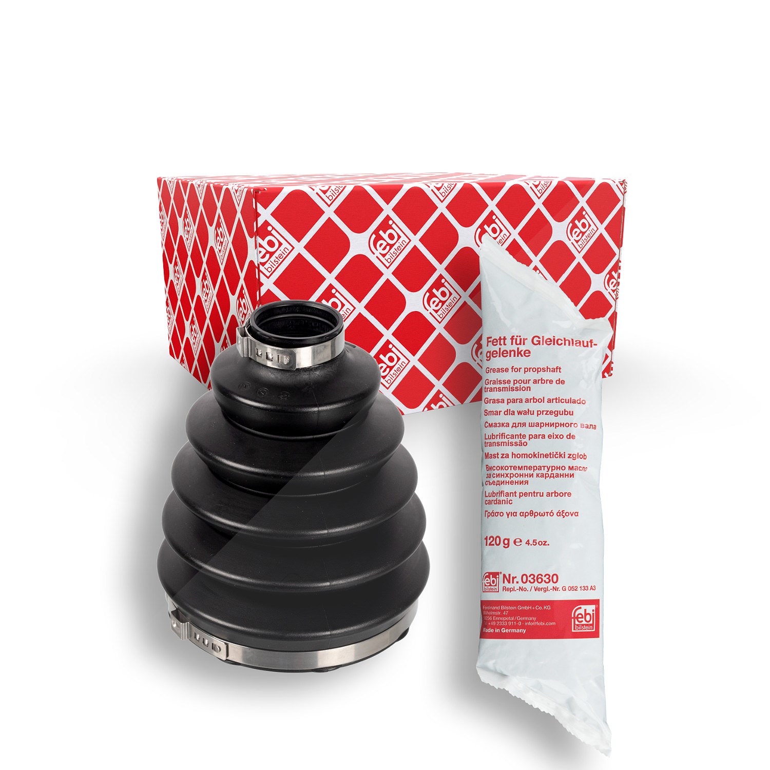 Febi Bilstein Faltenbalgsatz, Antriebswelle [Hersteller-Nr. 172965] für Man, VW, Audi, Mercedes-Benz