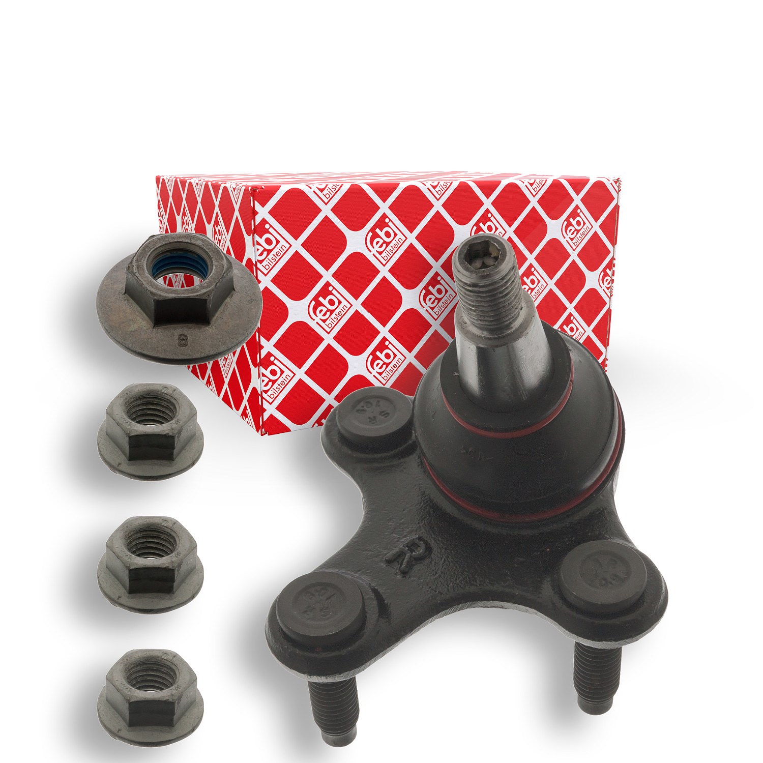 Febi Bilstein Trag-/Führungsgelenk rechts [Hersteller-Nr. 31486] für Audi, VW, Seat, Skoda, Cupra