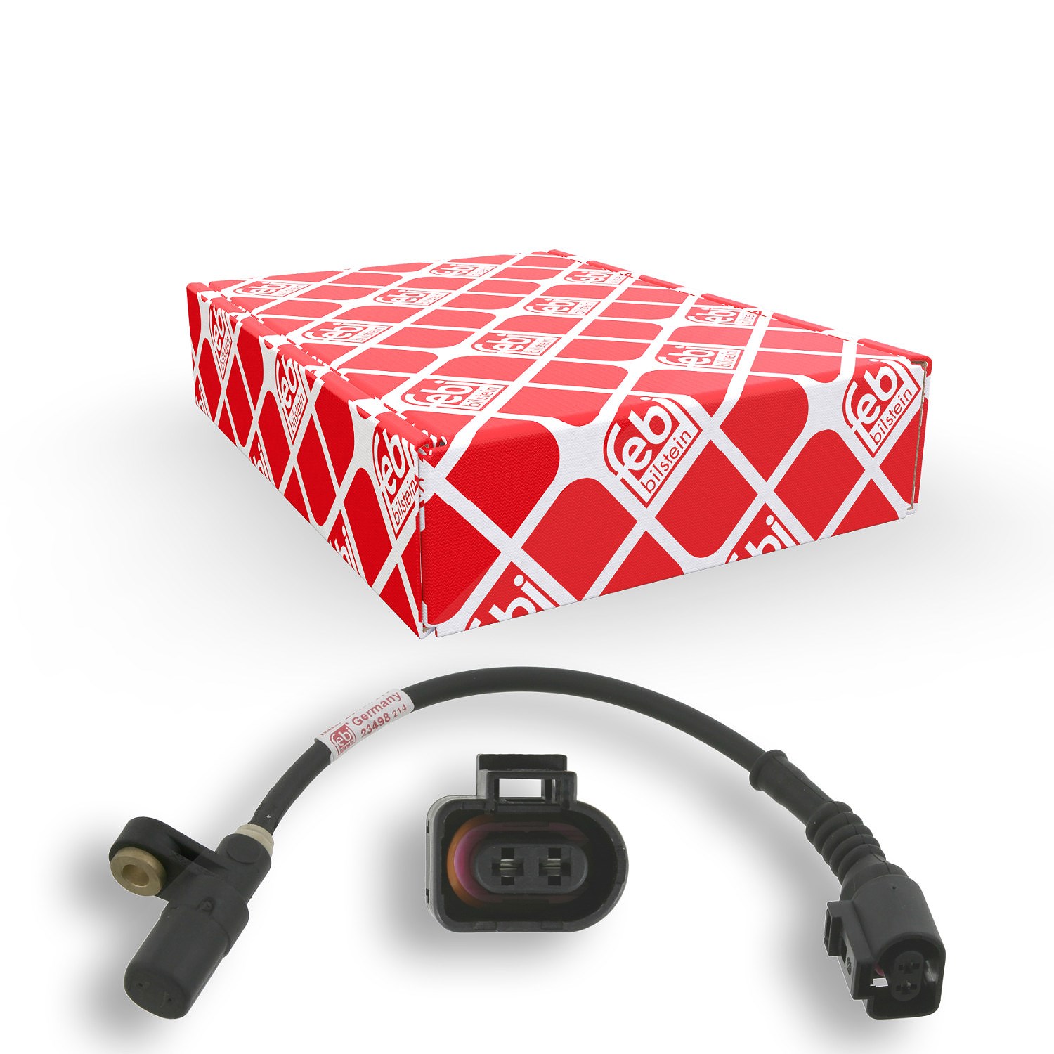 Febi Bilstein ABS Sensor Hinterachse [Hersteller-Nr. 23498] für Skoda, Audi, VW, Seat