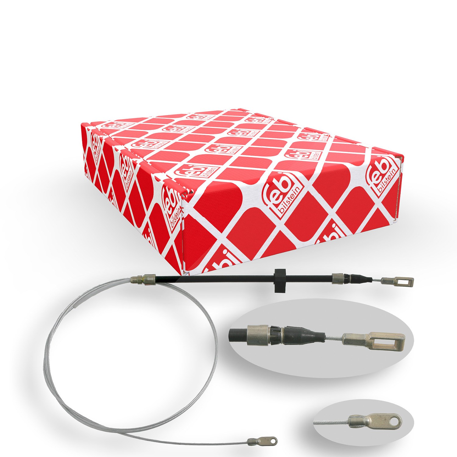 Febi Bilstein Seilzug, Feststellbremse [Hersteller-Nr. 27974] für VW, Mercedes-Benz