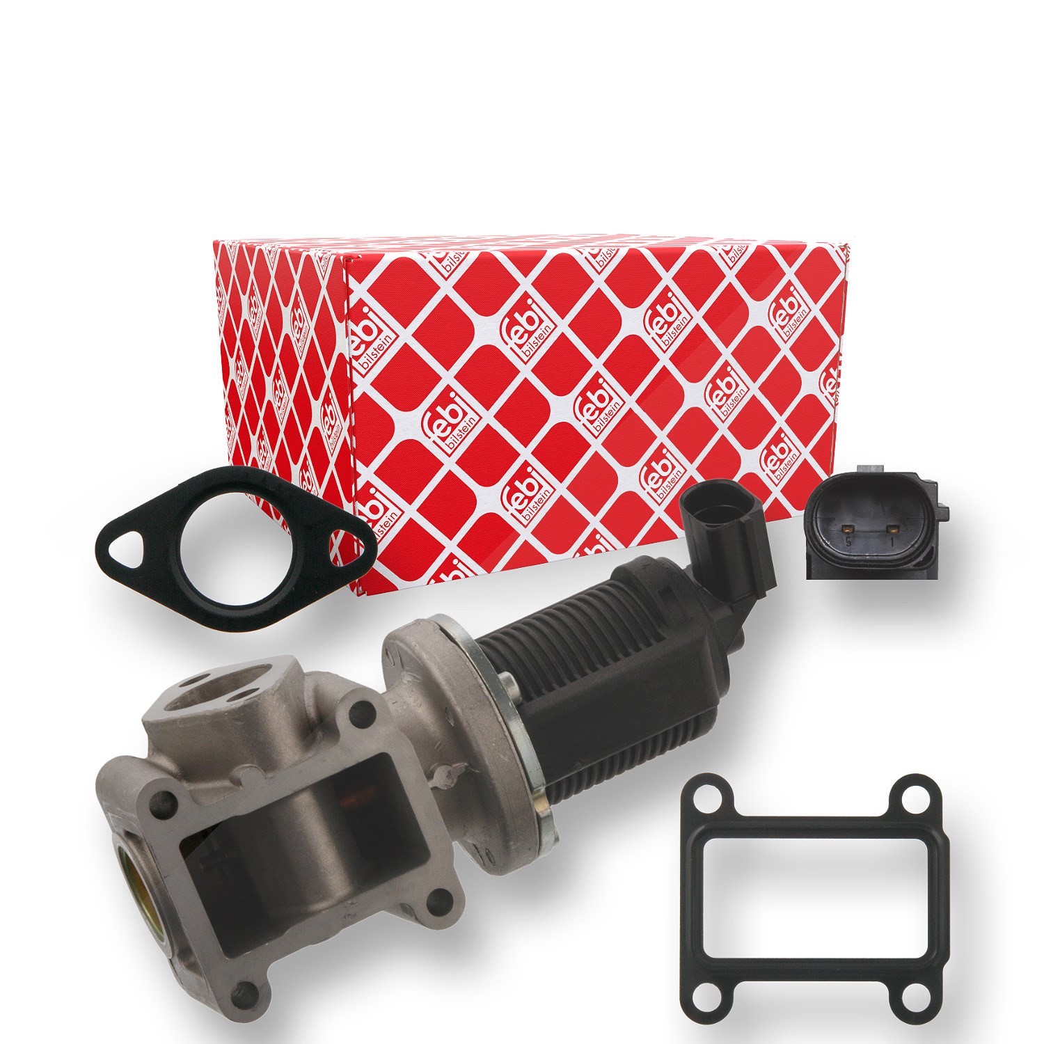 Febi Bilstein AGR Ventil inkl. Dichtung [Hersteller-Nr. 37475] für Alfa Romeo, Vauxhall, Saab, Fiat, Lancia, Opel