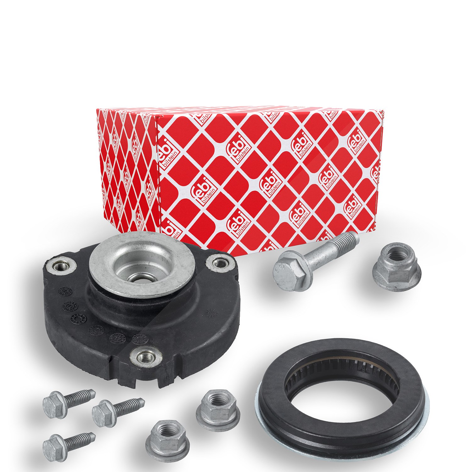 Febi Bilstein Reparatursatz, Federbeinstützlager [Hersteller-Nr. 37884] für VW, Audi, Seat, Skoda
