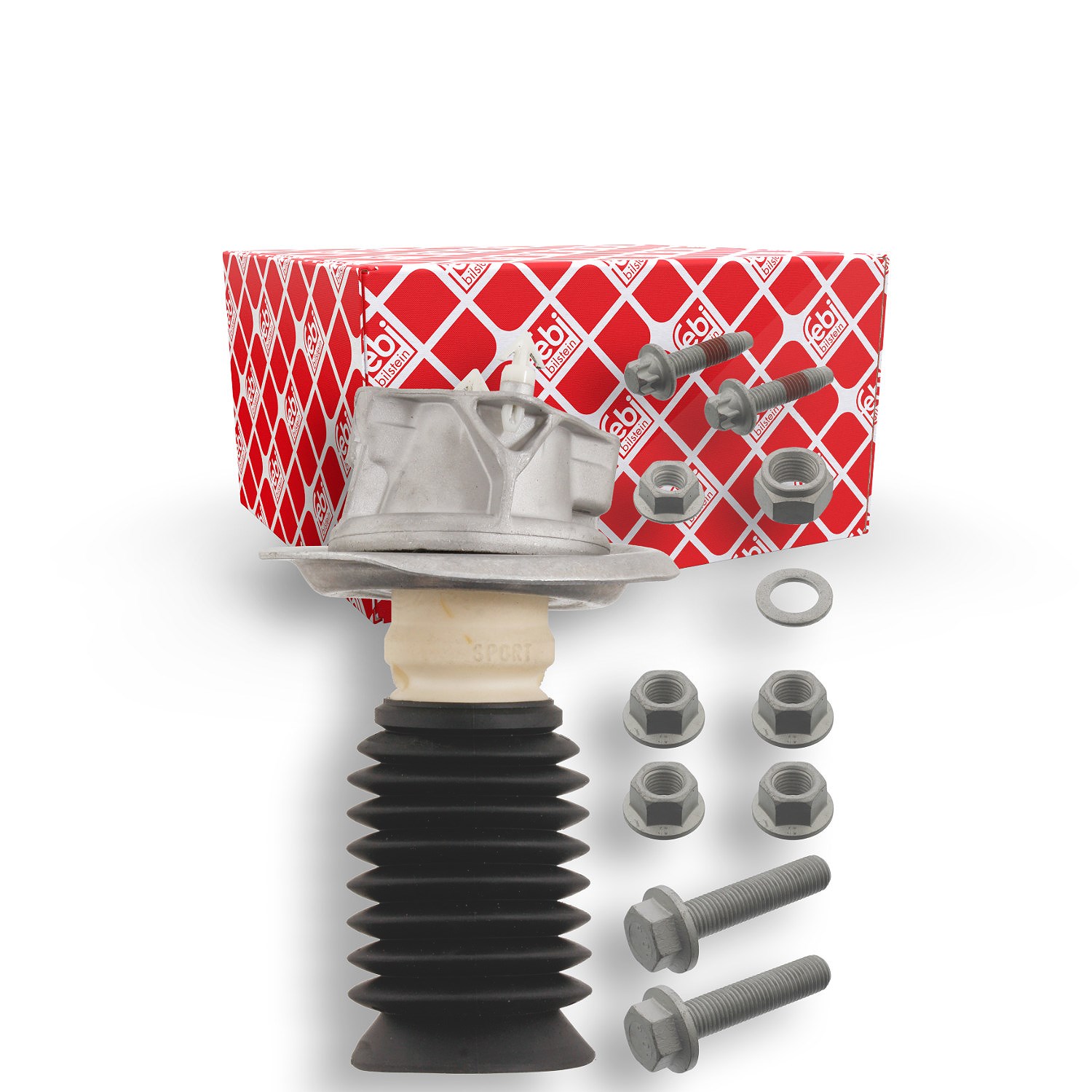 Febi Bilstein Reparatursatz, Federbeinstützlager [Hersteller-Nr. 37947] für Mercedes-Benz