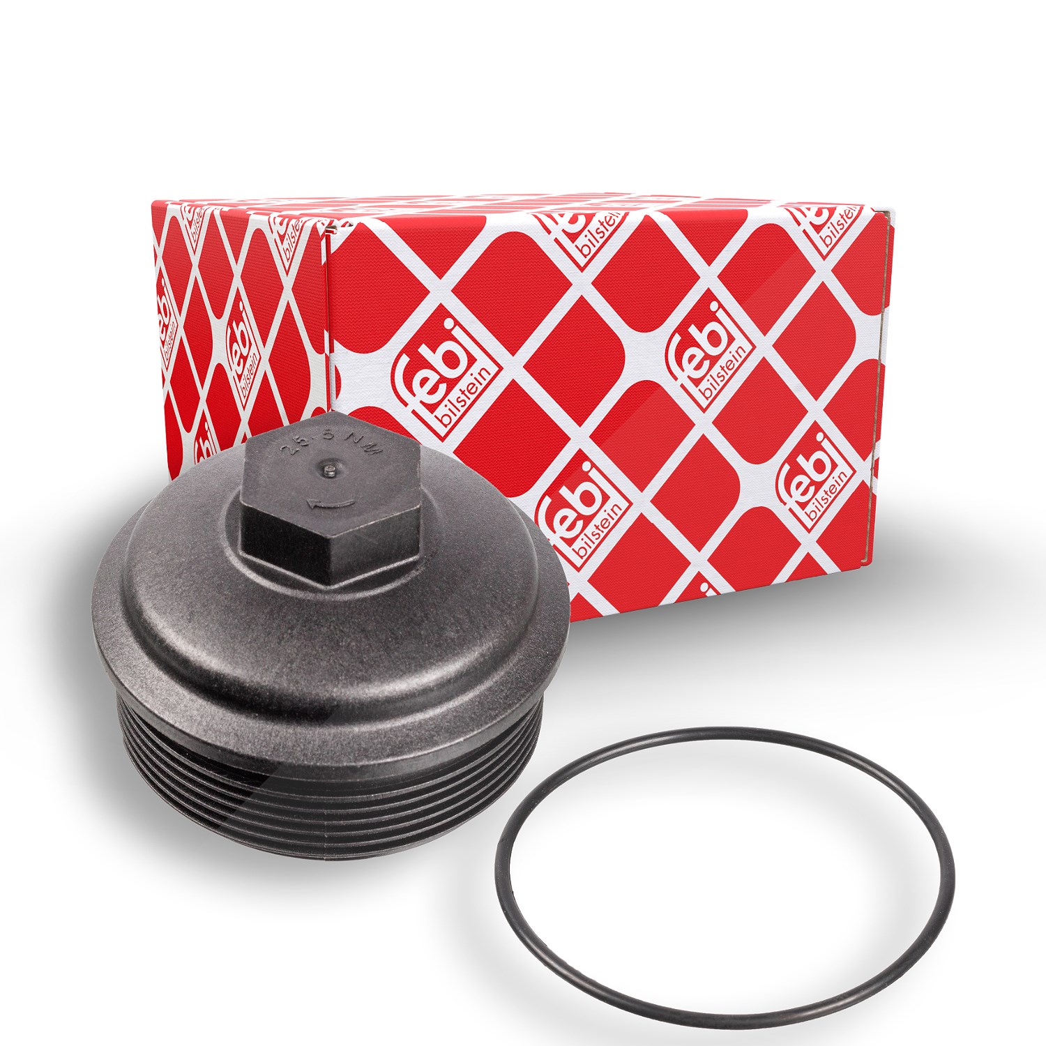 Febi Bilstein Deckel, Ölfiltergehäuse [Hersteller-Nr. 39699] für VW, Skoda, Seat, Audi