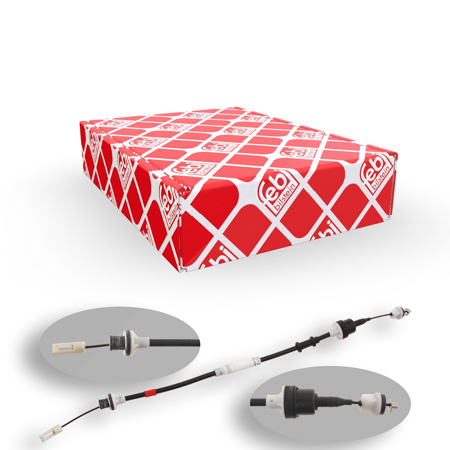 Febi Bilstein Seilzug, Kupplungsbetätigung [Hersteller-Nr. 29246] für Saab