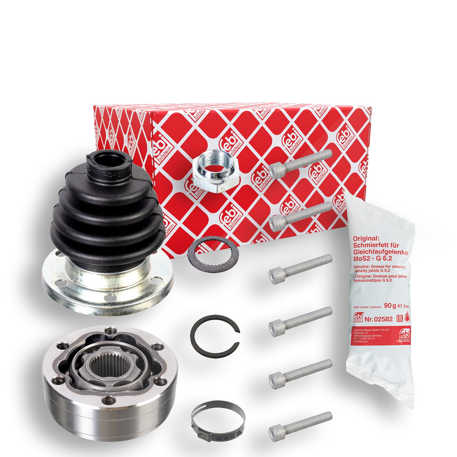 Febi Bilstein Gelenksatz, Antriebswelle [Hersteller-Nr. 33242] für Seat, Audi, VW