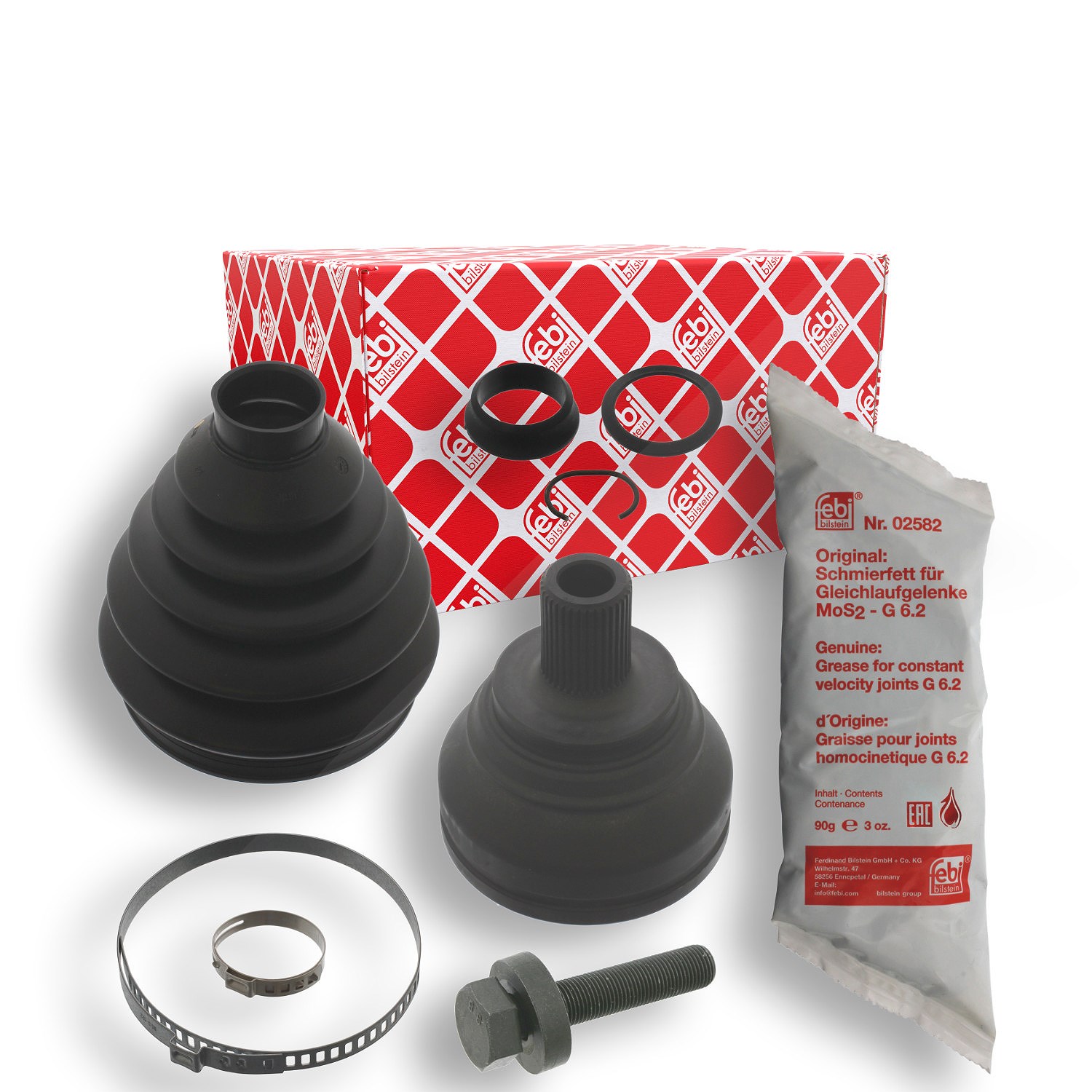 Febi Bilstein Gelenksatz, Antriebswelle [Hersteller-Nr. 33258] für Seat, Audi, Skoda, VW