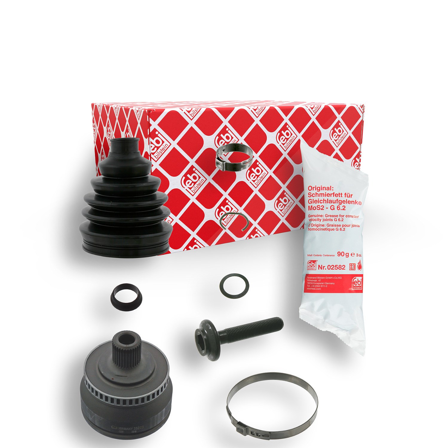 Febi Bilstein Gelenksatz, Antriebswelle [Hersteller-Nr. 33224] für Audi, VW, Skoda