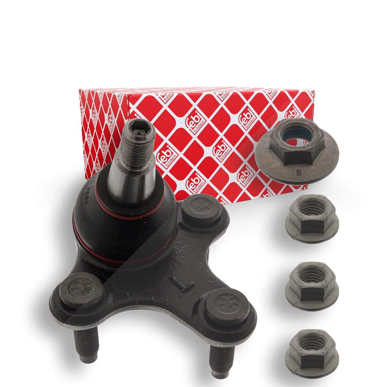 Febi Bilstein Trag-/Führungsgelenk vorne links [Hersteller-Nr. 31485] für VW, Audi, Seat, Skoda, Cupra