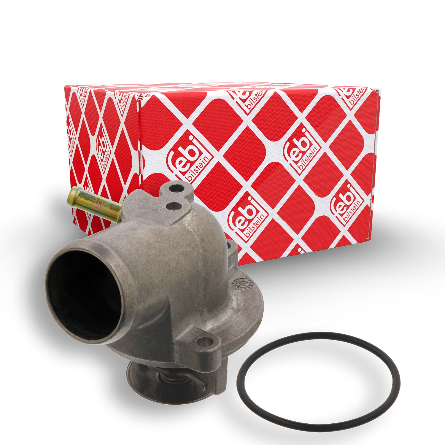 Febi Bilstein Thermostat mit Dichtung 87 °C [Hersteller-Nr. 36462] für VW, Mercedes-Benz