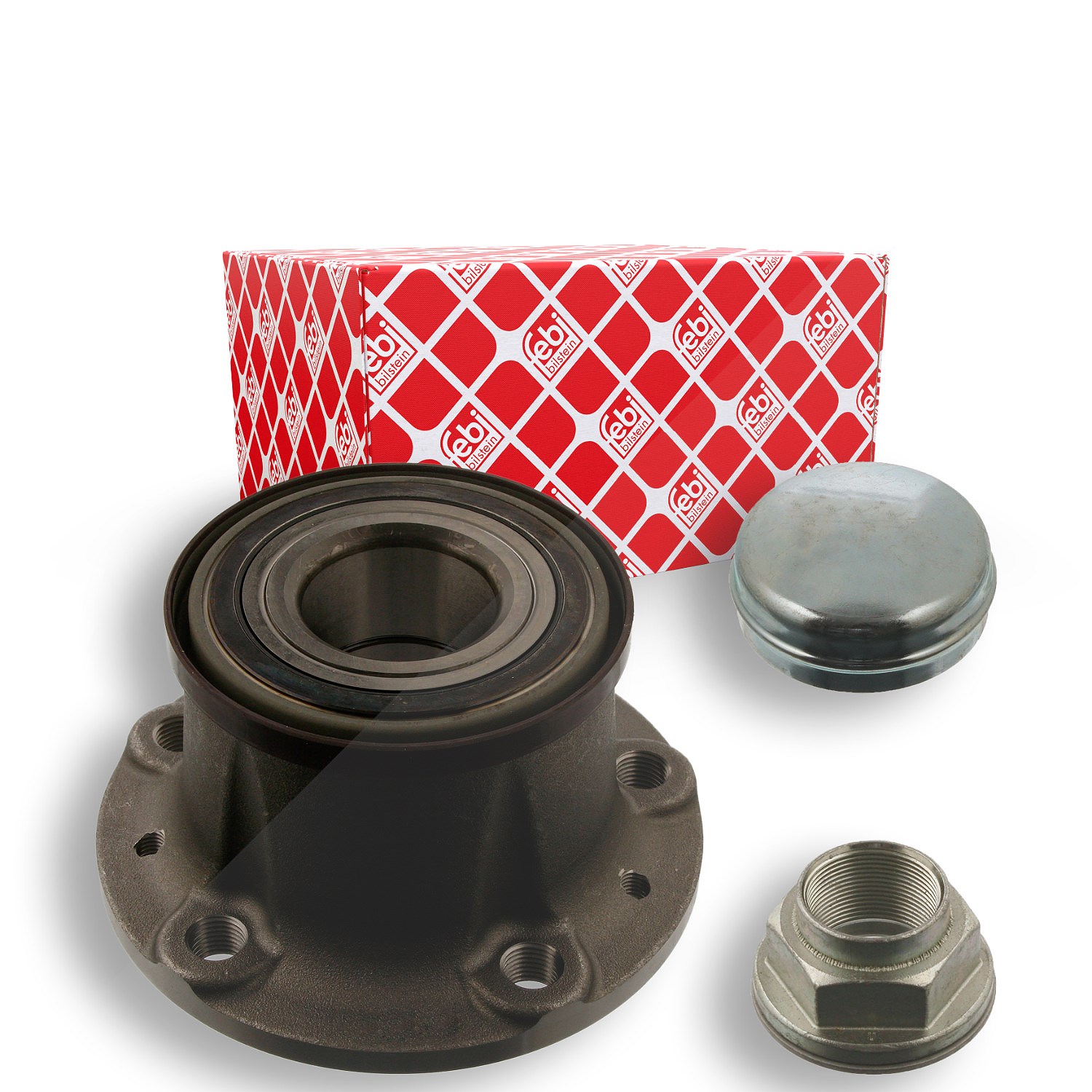 Febi Bilstein Radlagersatz [Hersteller-Nr. 40018] für Vauxhall, Fiat, Peugeot, Citroën, Opel