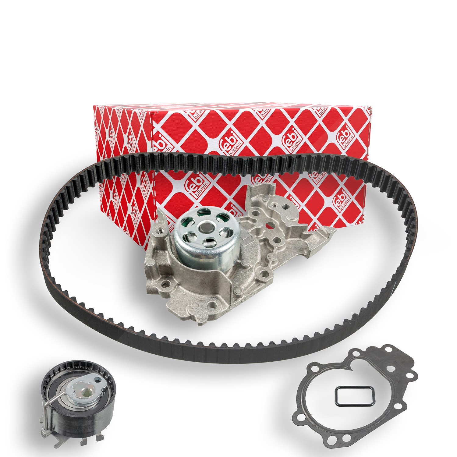 Febi Bilstein Wasserpumpe + Zahnriemensatz [Hersteller-Nr. 43751] für Renault, Dacia