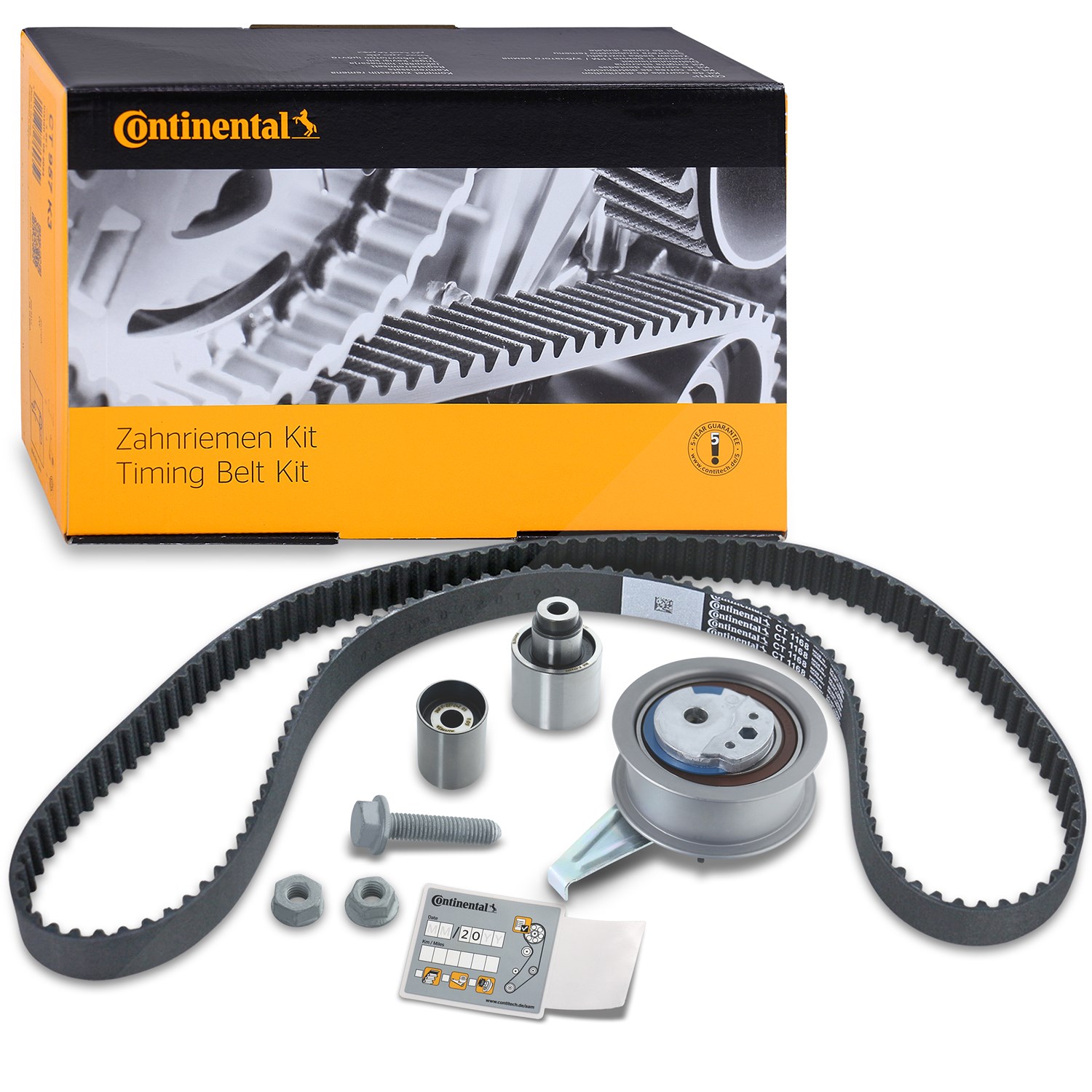 Continental Ctam Zahnriemensatz [Hersteller-Nr. CT1168K1] für Man, Seat, Audi, VW, Skoda