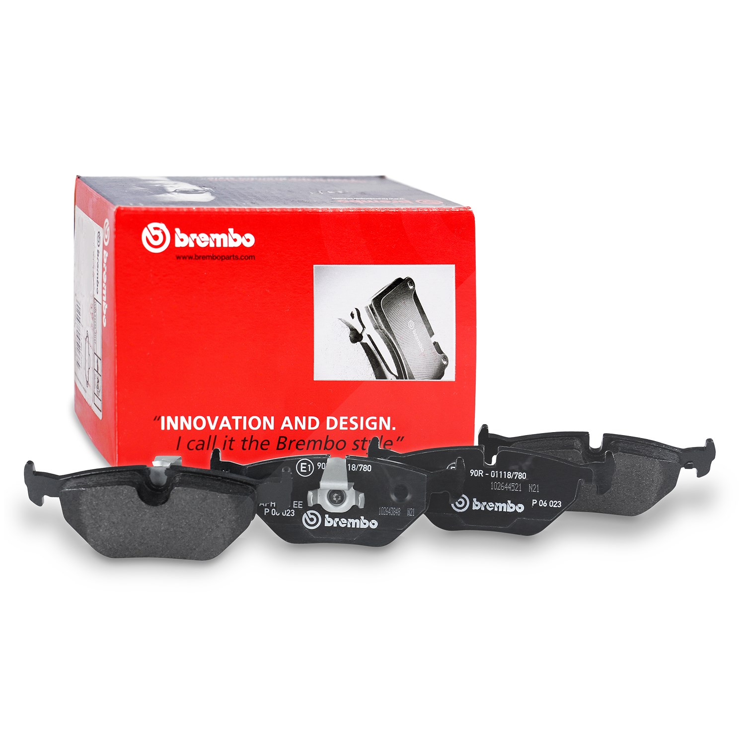 Brembo Bremsbelagsatz hinten [Hersteller-Nr. P06023] für BMW, Alpina
