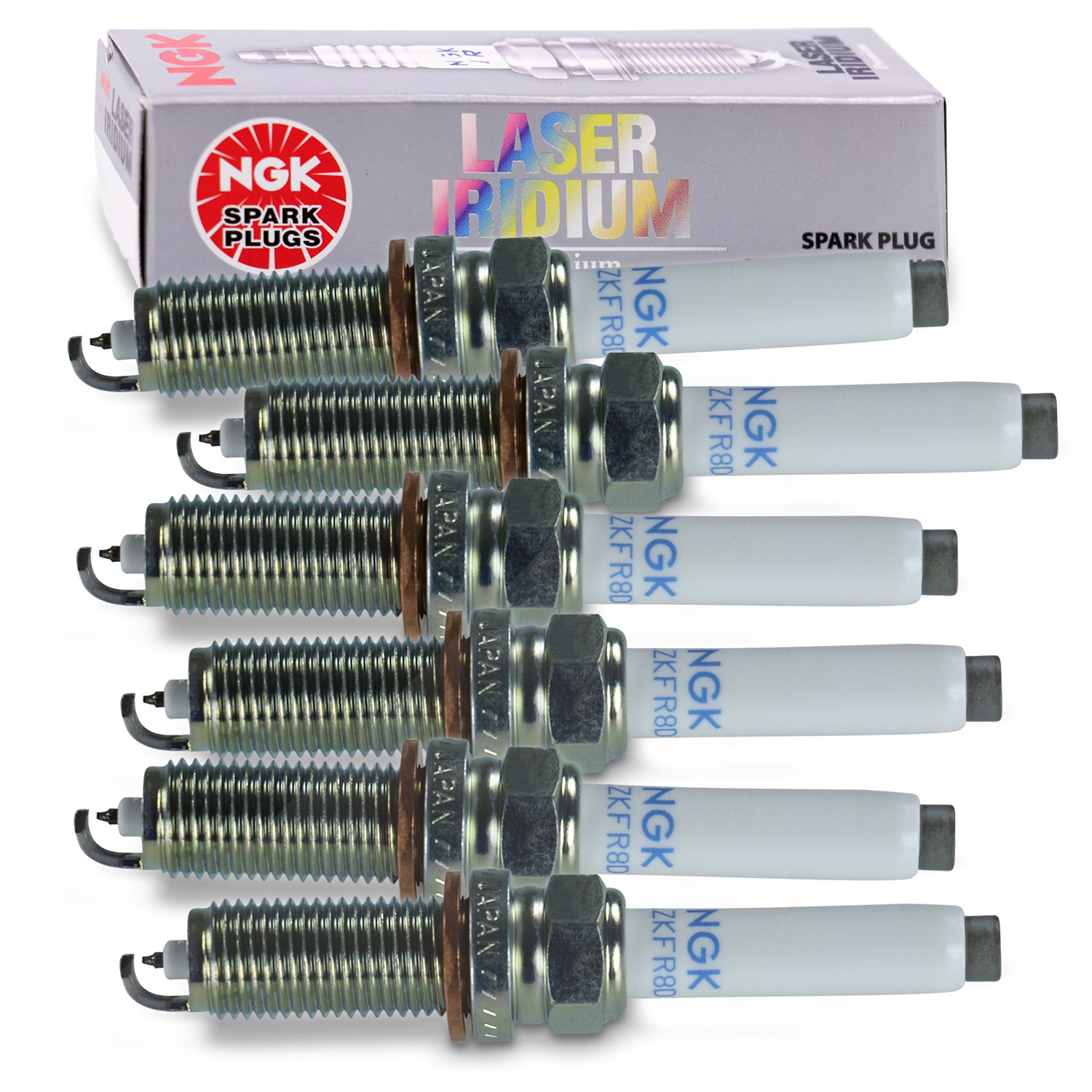 Ngk 6x Zündkerze [Hersteller-Nr. 95875] für Mercedes-Benz