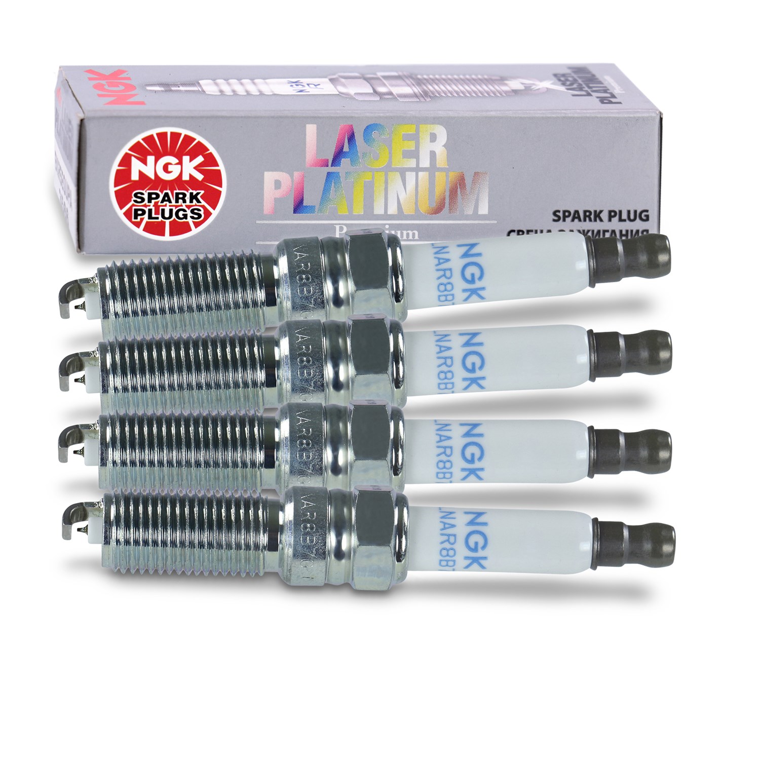 Ngk 4x Zündkerze [Hersteller-Nr. 91970] für Opel