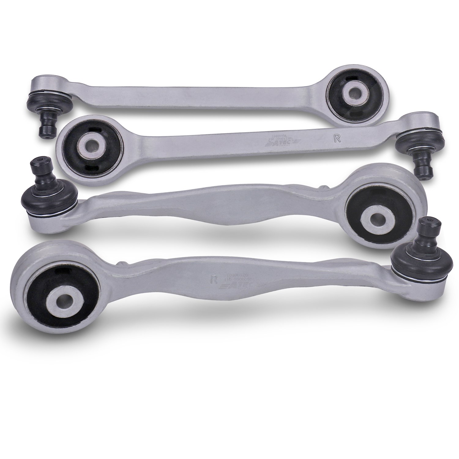 Bestprice 4x Querlenker Vorderachse oben [Hersteller-Nr. 40516398] für Audi, VW, Skoda