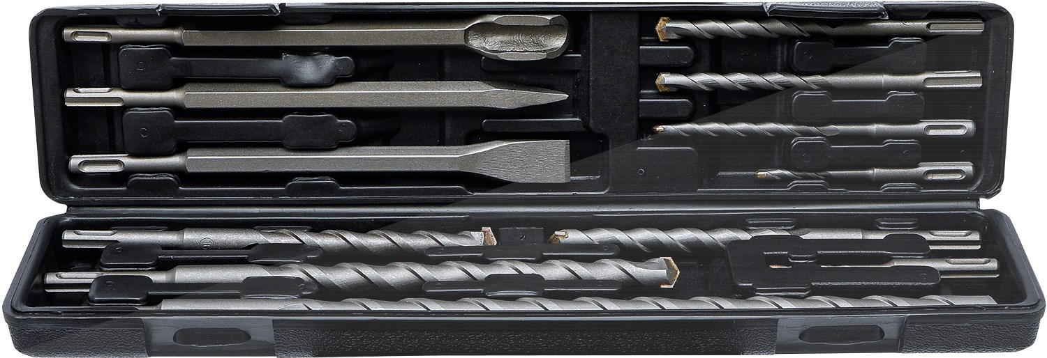 Bgs Do It Yourself Hammer- Bohrer- und Meißel-Satz Hartmetallspitze 5-20 mm, 12-tlg. [Hersteller-Nr. 2005]