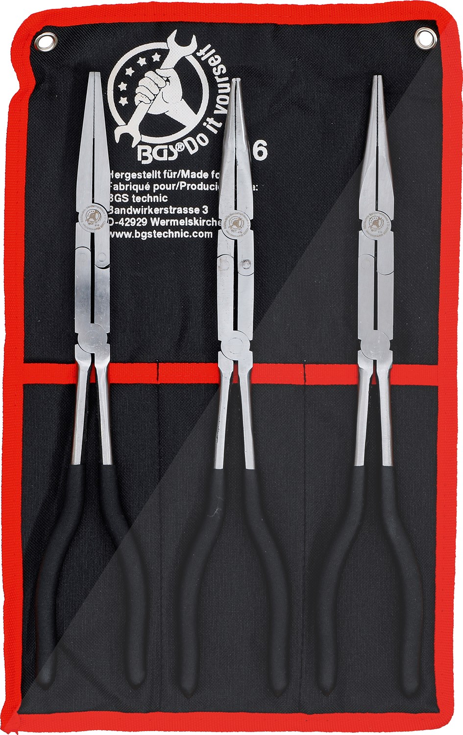 Bgs Do It Yourself Doppelgelenk-Zangen-Satz, 3-tlg. [Hersteller-Nr. 416]