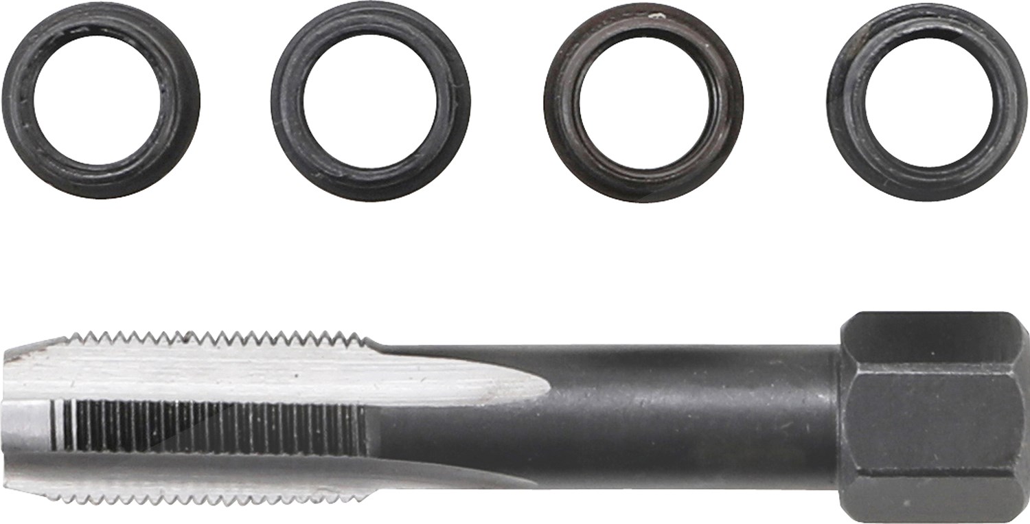 Bgs Reparatursatz für Zündkerzengewinde - M10 x 1,0 mm - 5-tlg. [Hersteller-Nr. 165]