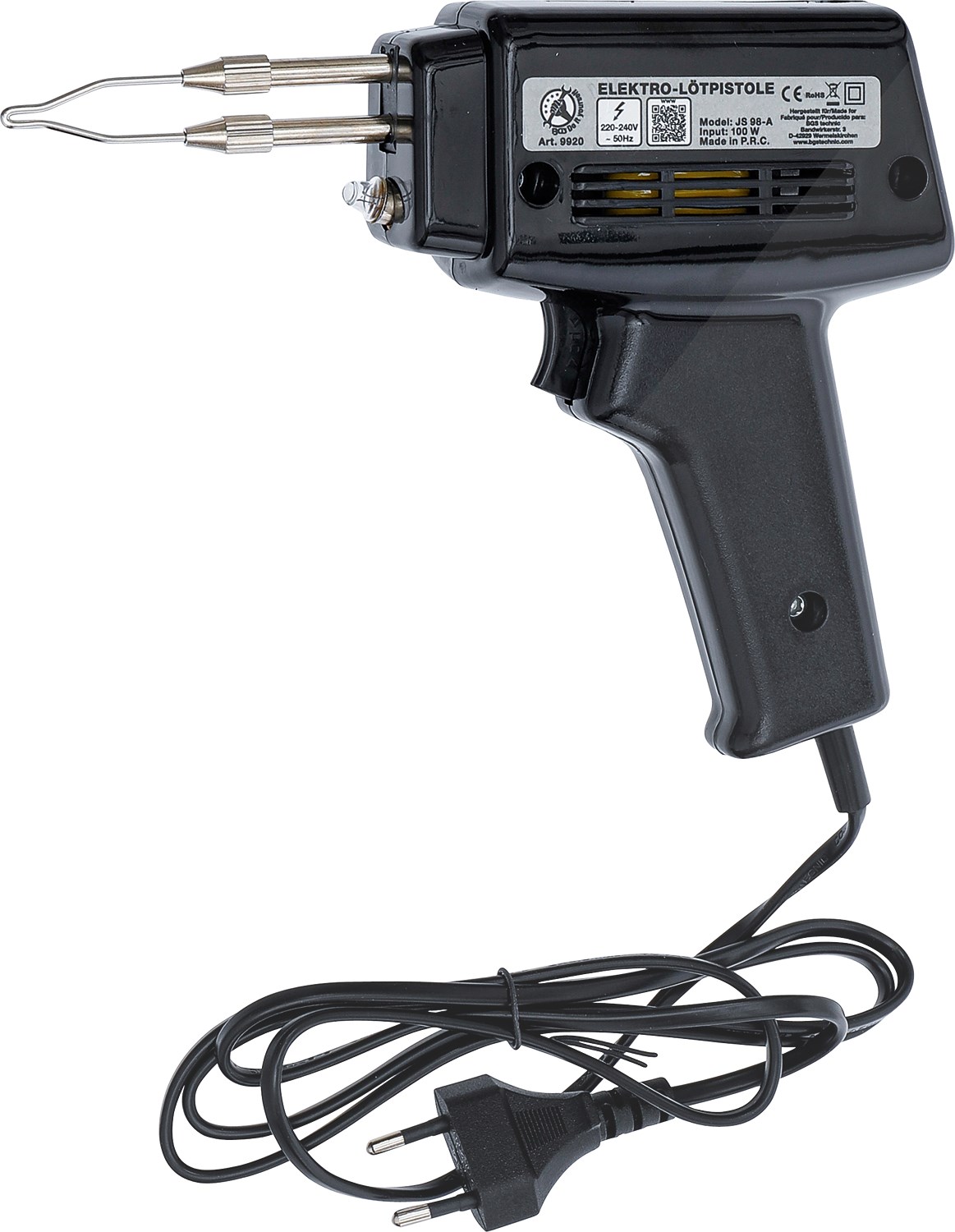 Bgs Do It Yourself Elektro-Lötpistole, 100 W [Hersteller-Nr. 9920]