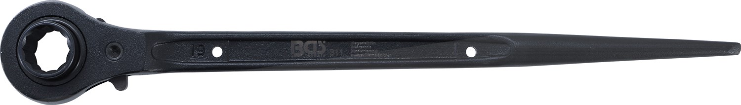 Bgs Gerüstbauer-Knarre - SW 19 x 24 mm [Hersteller-Nr. 311]