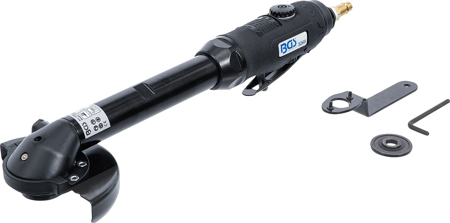 Bgs Druckluft-Trennschneider - extra lang - flacher Kopf - Ø 100 mm [Hersteller-Nr. 3268]