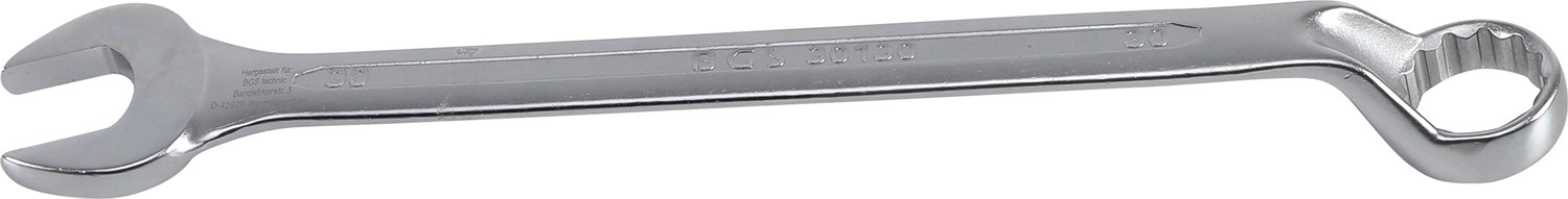 Bgs Maul-Ringschlüssel, gekröpft - SW 30 mm [Hersteller-Nr. 30130]
