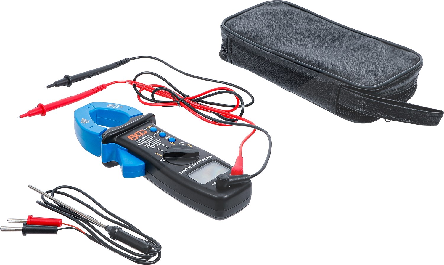 Bgs Digital-Multimeter mit Zange für Gleich- und Wechselstrom [Hersteller-Nr. 2202]