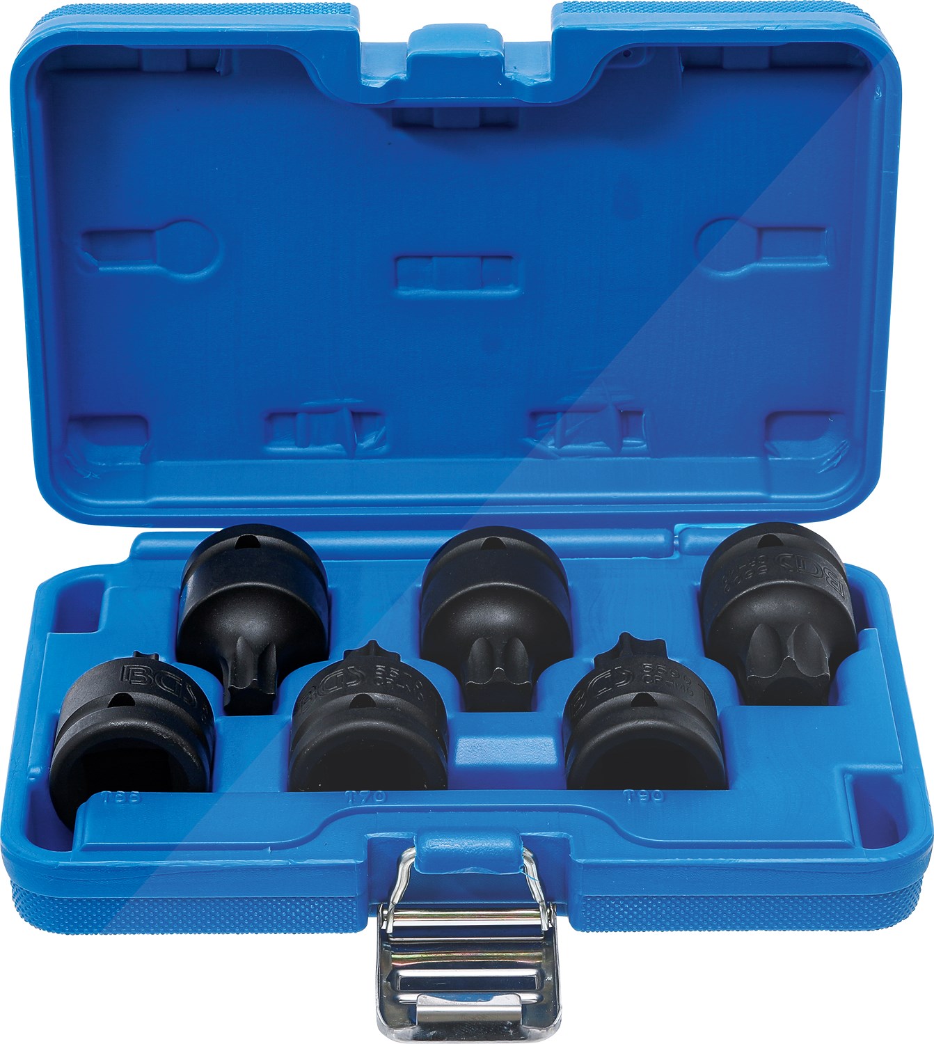 Bgs Kraft-Bit-Einsatz-Satz - 3/4 - T-Profil T55 - T100 - 6 tlg. [Hersteller-Nr. 5055]