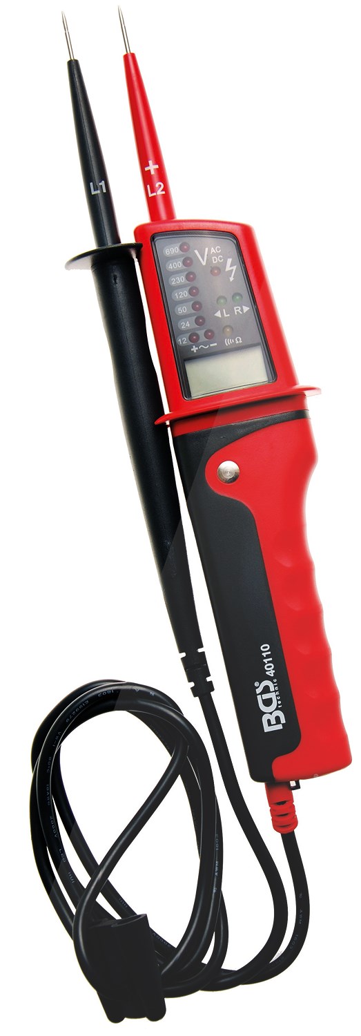 Bgs Spannungsprüfer mit Digitalanzeige [Hersteller-Nr. 40110]