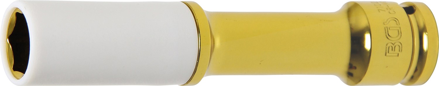 Bgs Kraft-Schoneinsatz - Innenvierkant 12,5 mm (1/2) - SW 19 mm [Hersteller-Nr. 7102]