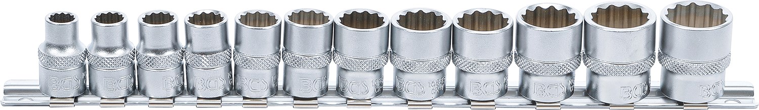 Bgs Steckschlüssel-Einsatz-Satz - 3/8 - SW 8 - 19 mm - 12-tlg. [Hersteller-Nr. 9105]