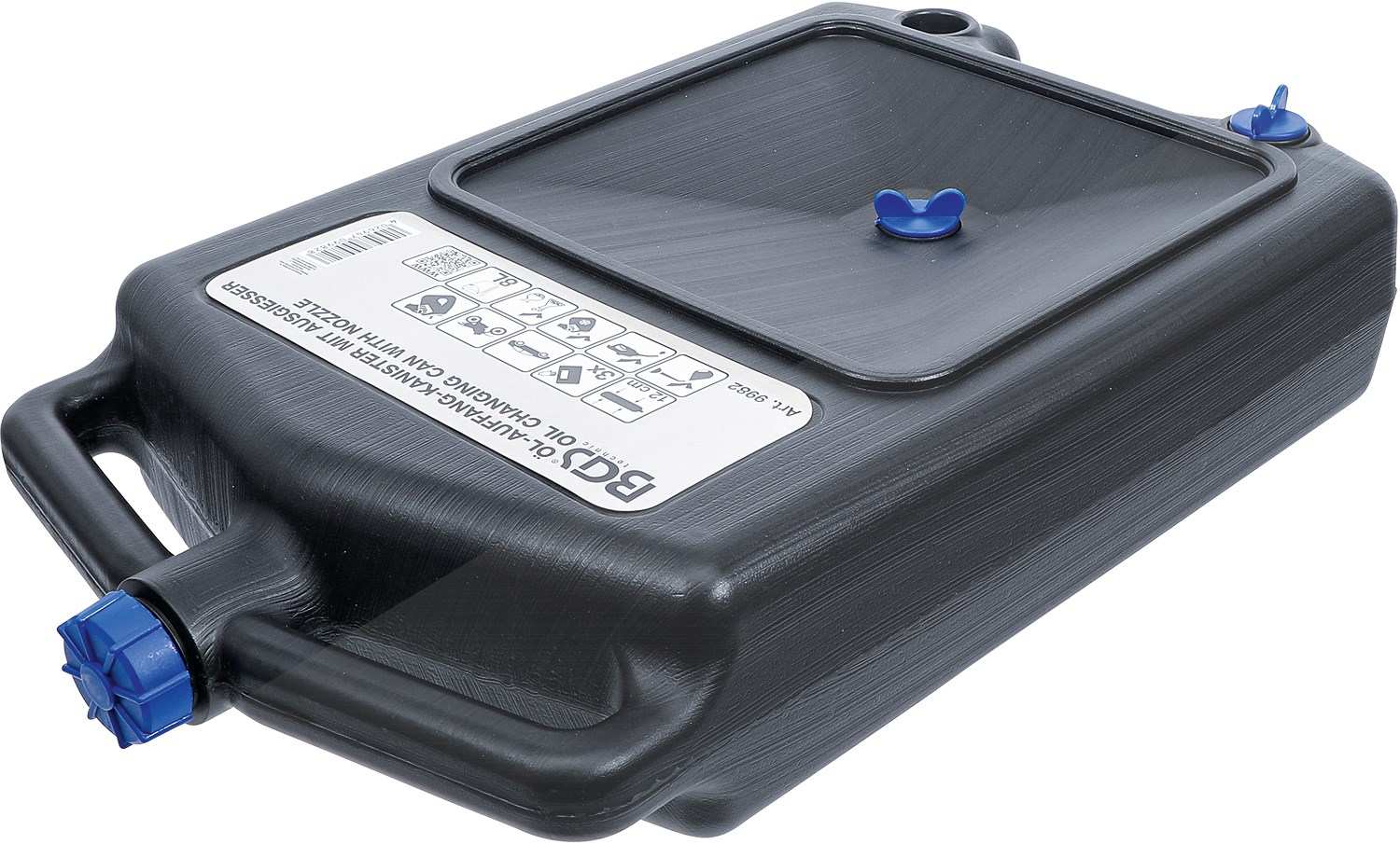 Bgs Öl-Auffang-Kanister mit Ausgießer - 8 l [Hersteller-Nr. 9982]