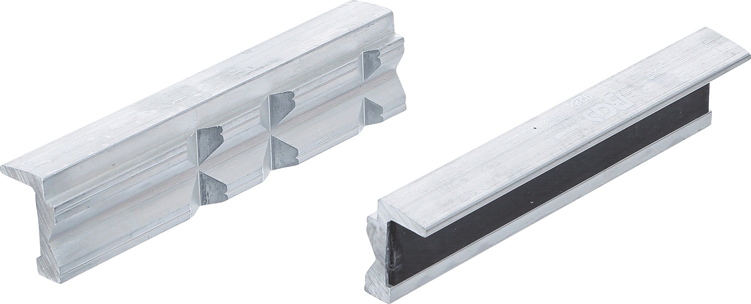 Bgs Schraubstock-Schutzbacken - Aluminium - Breite 125 mm - 2-tlg. [Hersteller-Nr. 9284]