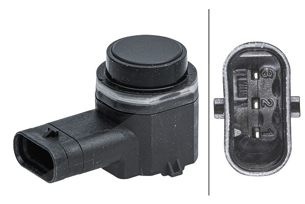 Hella Sensor, Einparkhilfe [Hersteller-Nr. 6PX358141-531] für Renault
