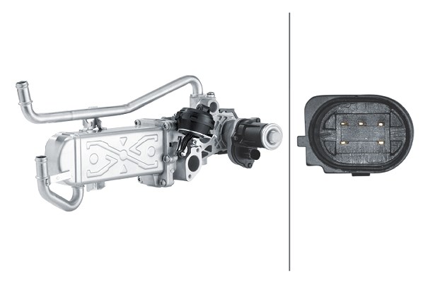 Hella AGR-Modul [Hersteller-Nr. 6NU358167-011] für Skoda, Seat, VW
