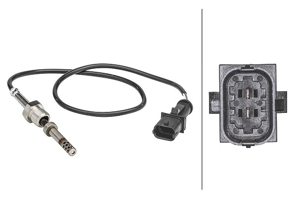 Hella Sensor, Abgastemperatur [Hersteller-Nr. 6PT358181-191] für Alfa Romeo