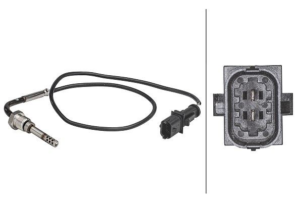 Hella Sensor, Abgastemperatur [Hersteller-Nr. 6PT358181-251] für Lancia, Alfa Romeo