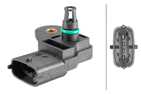Hella Sensor, Ladedruck [Hersteller-Nr. 6PP358152-331] für Ford, Honda