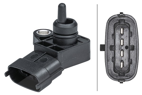 Hella Sensor, Saugrohrdruck [Hersteller-Nr. 6PP009403-011] für Hyundai, Genesis, Kia