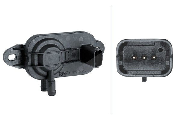 Hella Sensor, Abgasdruck [Hersteller-Nr. 6PP009409-571] für Peugeot, Vauxhall, Iveco, Opel, Ds, Citroën, Mini, Fiat