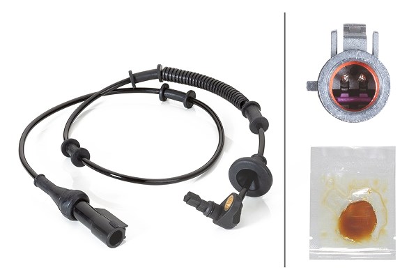 Hella Sensor, Raddrehzahl [Hersteller-Nr. 6PU230040-631] für Ford Usa