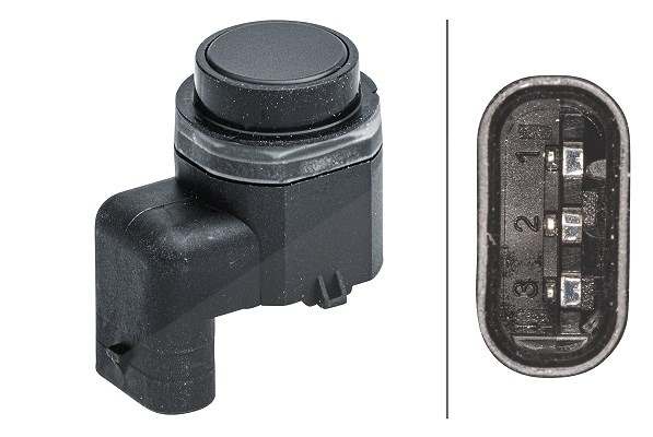 Hella Sensor, Einparkhilfe [Hersteller-Nr. 6PX358141-541] für Renault