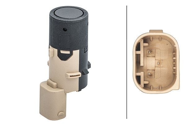 Hella Sensor, Einparkhilfe [Hersteller-Nr. 6PX358141-581] für Fiat, Lancia