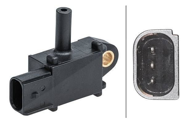 Hella Sensor, Abgasdruck [Hersteller-Nr. 6PP009409-541] für Ford