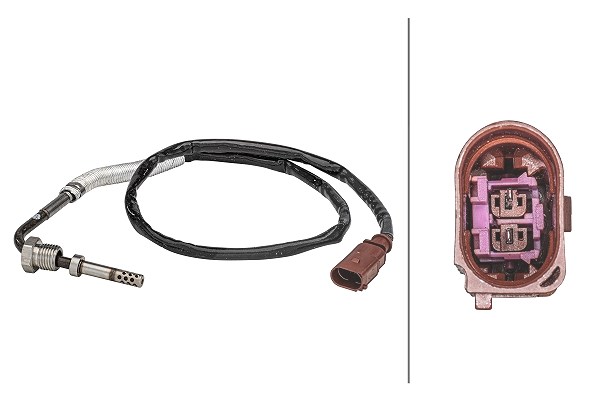 Hella Sensor, Abgastemperatur [Hersteller-Nr. 6PT358181-031] für Seat, Skoda, VW, Audi