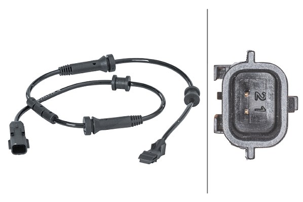 Hella Sensor, Raddrehzahl [Hersteller-Nr. 6PU012679-671] für Renault
