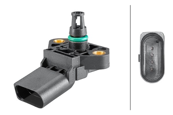 Hella Sensor, Ladedruck [Hersteller-Nr. 6PP358152-251] für Porsche, Seat, Skoda, Cupra, VW, Bentley, Audi