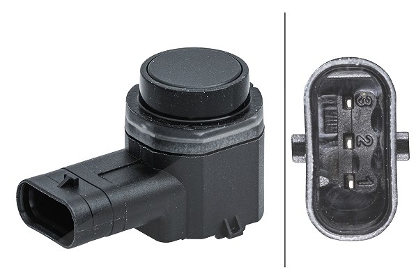 Hella Sensor, Einparkhilfe [Hersteller-Nr. 6PX358141-341] für BMW